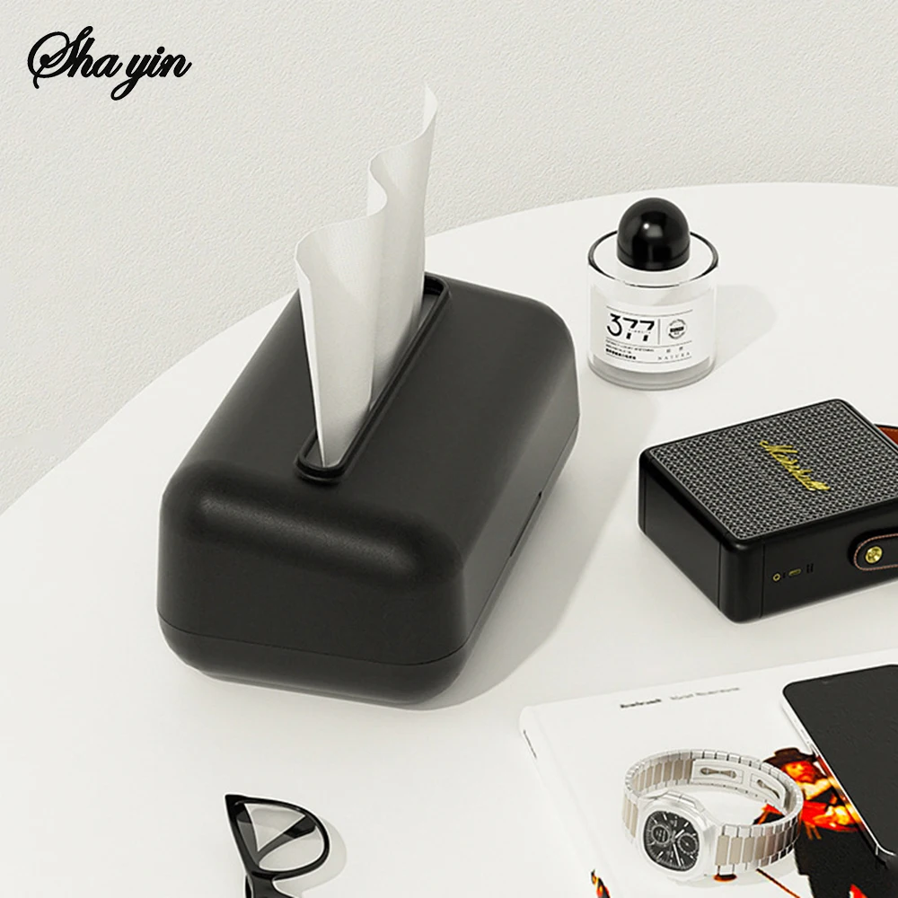 Light Luxury Tissue Box Soft Waterproof Tissue Box Cover Silicone Reusable Wet Wipe Holder Bathroom Kitchen Paper Holder
