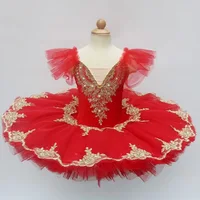 Summer Cute Mother-Kids Matching Family Outfits Tutu Ballet Dress Girl Stage Costume Mom Daughter Matching Dresses Women Clothes 1