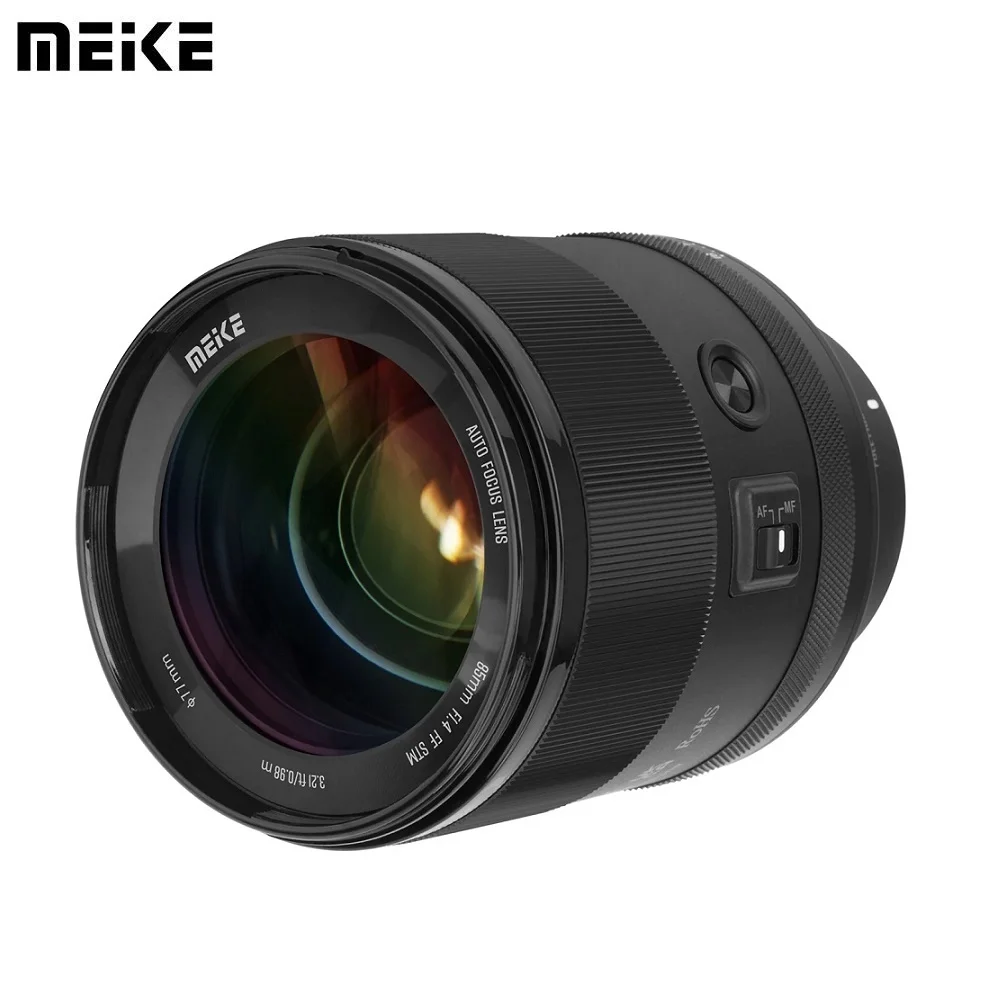 

Meike 85 мм f1.4 Полнокадровый портретный объектив с автофокусом и большой апертурой (двигатель STM) для Nikon Z-Mount Zfc Z5 Z50 Z6 Z6II Z7 Z7II Z8 Z