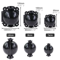 5PCS 5/8/12cm Black Plastic Plant Rooting Ball for Cuttage Grafting Sapling Garden Tree Aerial Rooting Propagation Breeding Box 2