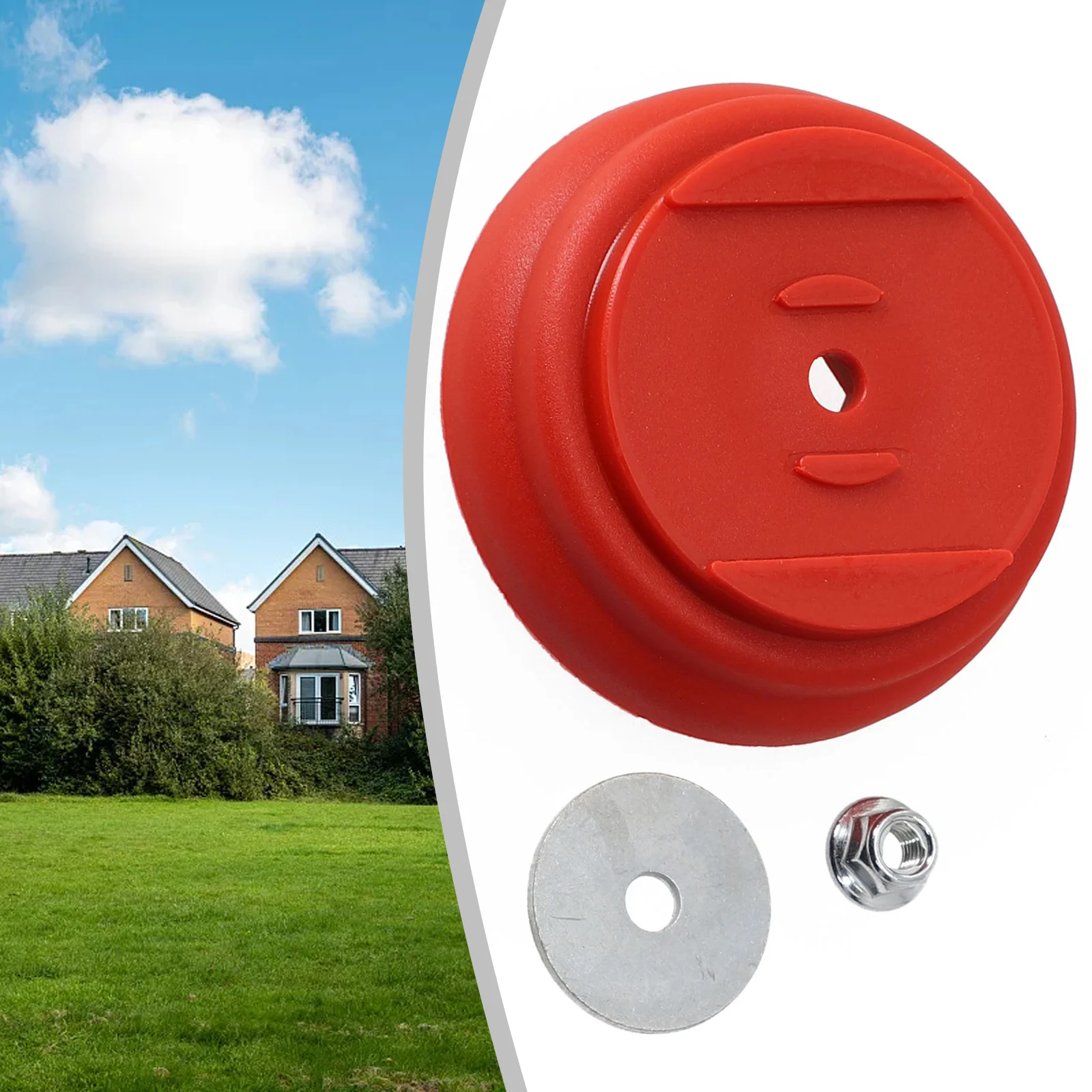 

3pcs Plastic Cover Accessory Trimmer Blades Lawn Mower Fittings Accessories For Grass Trimmers Garden Power Tools Attachment