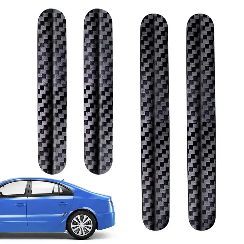 

Car Side Door Guards 4pcs Car Side Door Self Adhesive Strips Universal Guards Automobile Trims for Trucks Sedan SUV Commercial