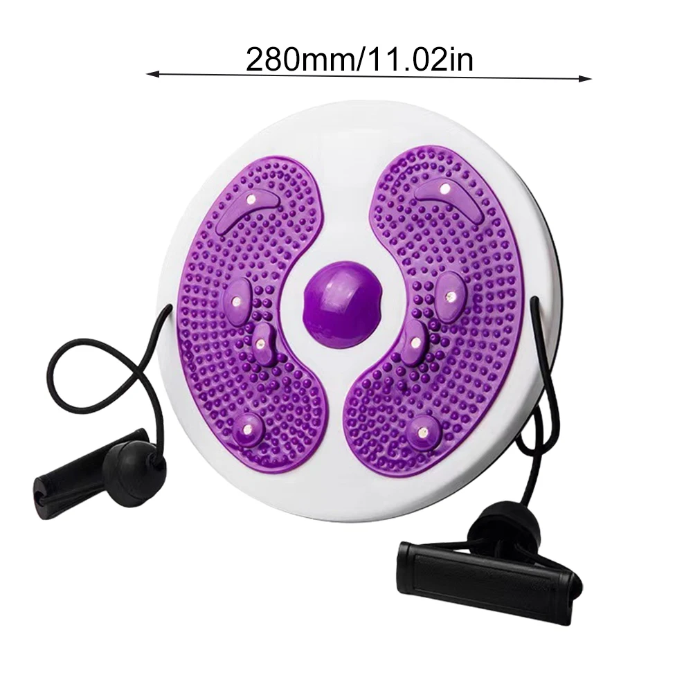 Twist Waist Disc Board with Handles Trims Multi-Functional 3D Waist Twister Low Noise Balance Trainer Home Gym Fitness Equipment