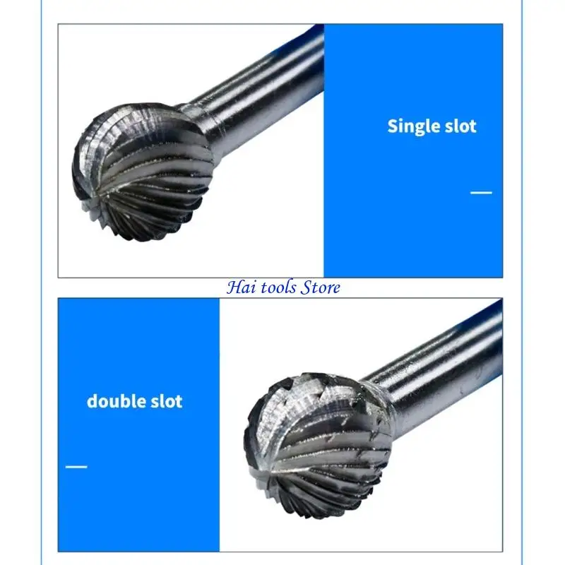 X37E Industrielle Rotationsfeile aus Hartmetall, verbesserte Haltbarkeit für Polieren von Metallformformen, effizientes zur – Detail 9