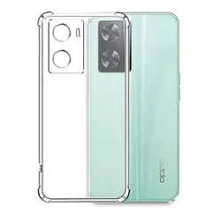 Shockproof Clear Soft Silicone Anti - Scratch Protective Phone Case - OPPO A77S (FSKS)