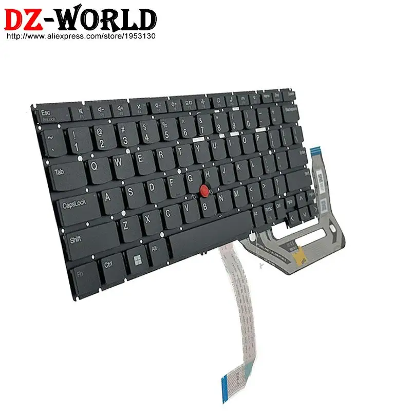 Inglês Jpjaponês Teclado Retroiluminado para Lenovo Thinkpad X13 Yoga Gen4 g4 Laptop Sn21j80889 Sn21j80913 Sn21j80915 us uk - Imagem 6