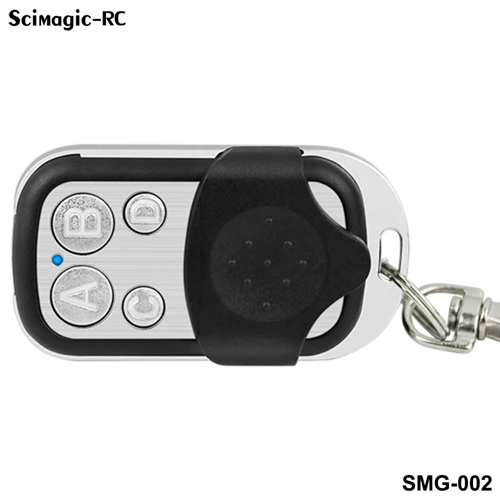Universal 433MHz Garage Remote Control Compatible With 433.92MHz Fixed Code Gate Control Keyfob Transmitter Garage Door Gate 5