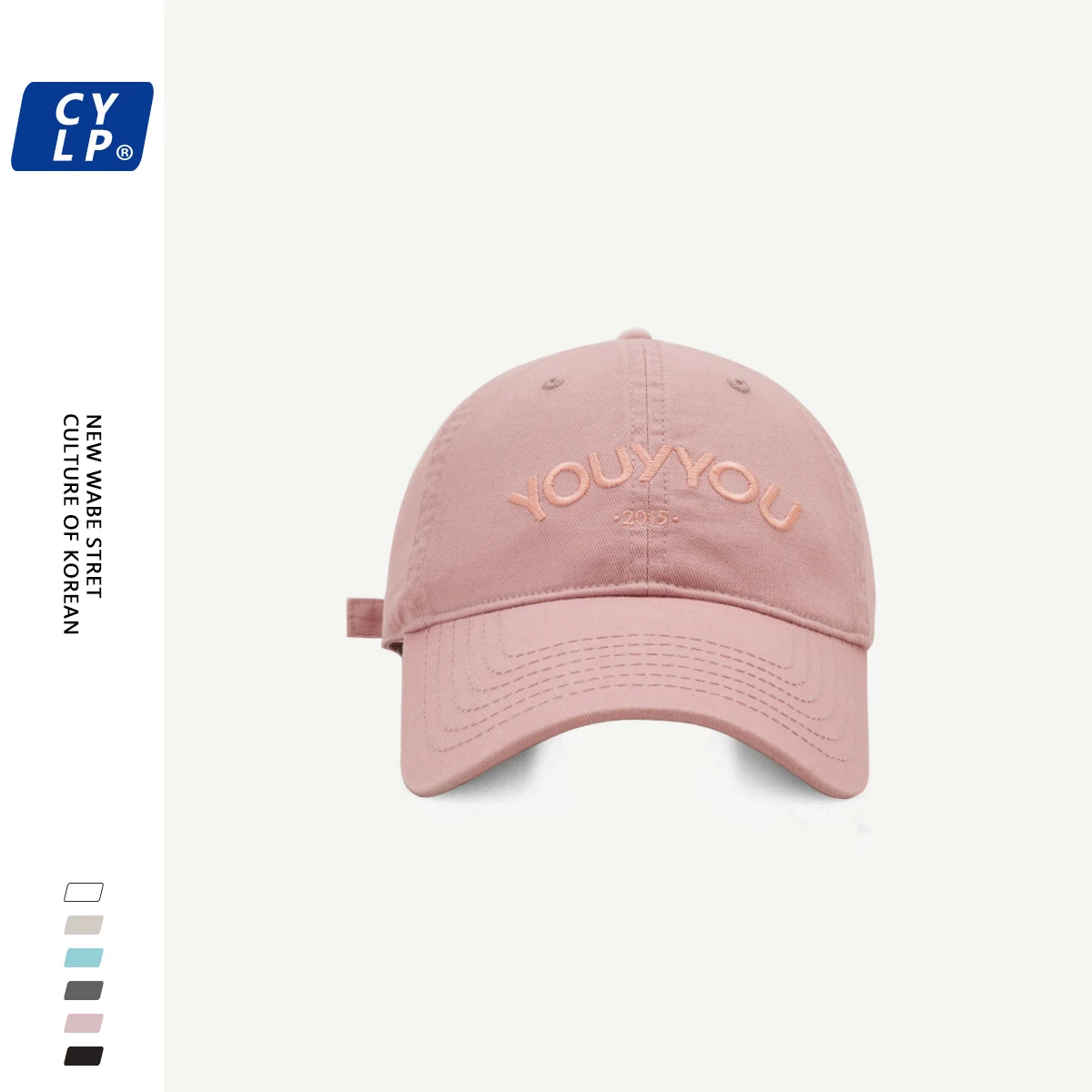 

Summer Couple Shopping Sun Hat Korean Style Lovers Wild Letter Embroidery Baseball Cap Men and Women Baseball Cap