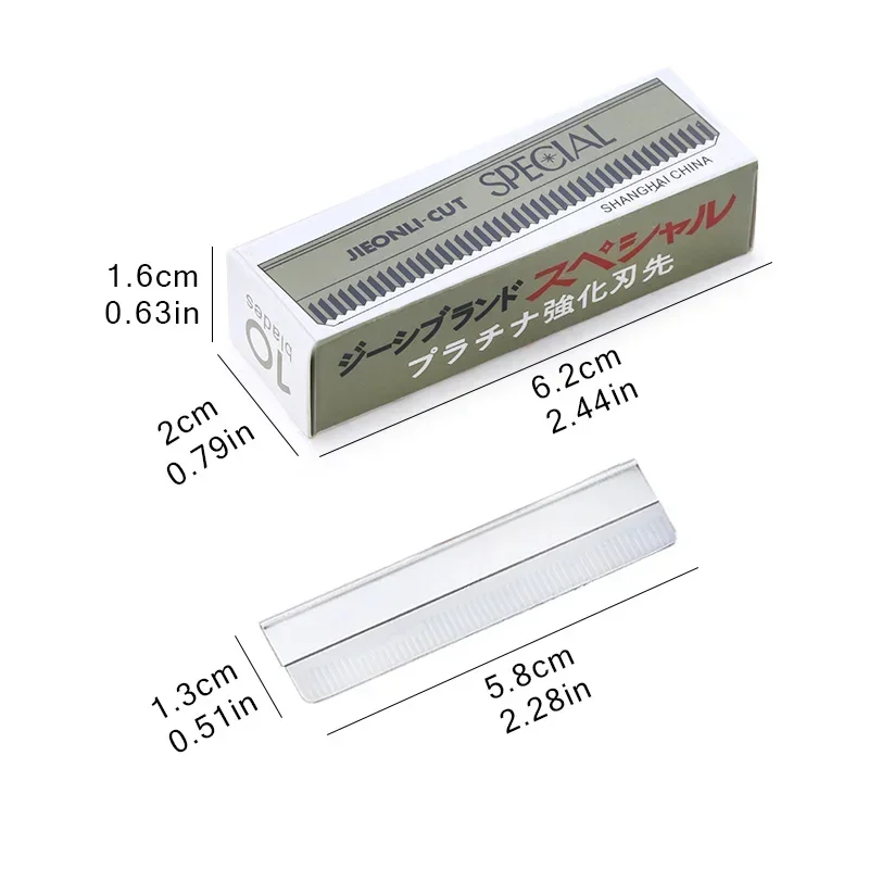 Razor For Eyebrows 20Pcs Eyebrow Trimmer Hair Remover Stainless Steel Women  Face Shaver Hair Removal Knife Makeup Tools