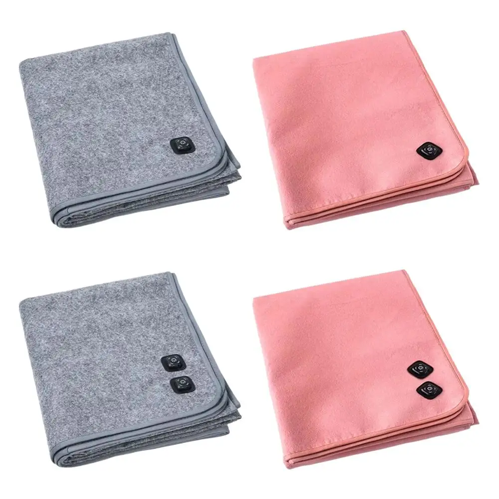 Car Electric Heating Blanket Warmer Mat Fast Heating 12V/24V Electric Pad Heater for Car Camping 80x160cm/160x150cm