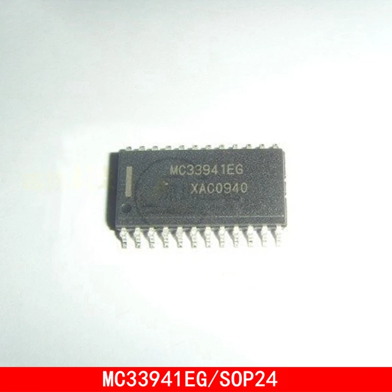 1-5PCS MC33941 MC33941EG MCZ33941EG SOP24 Temperature sensing amplifier chip In Stock