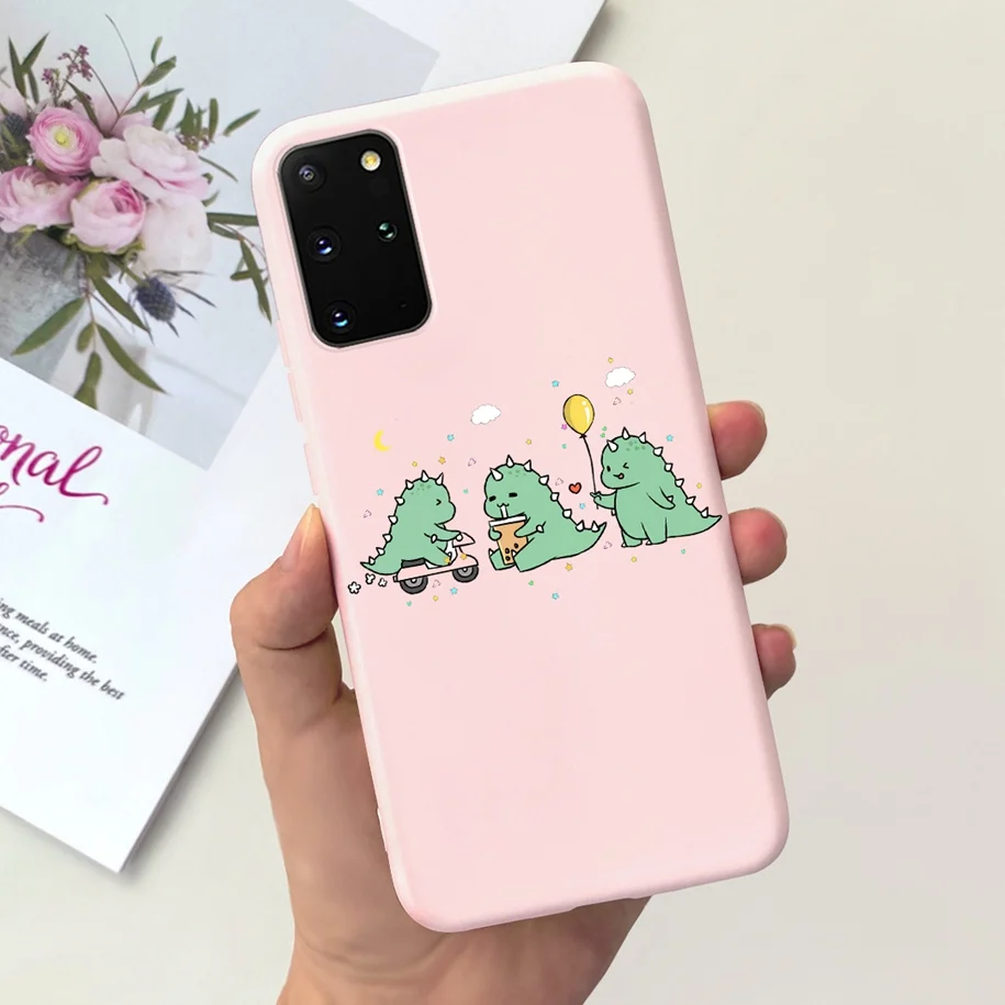 Cute Astronaut Cartoon Silicone Phone Case - Soft Protective Cover