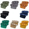 1Pair Weight Lifting Training Gloves Palm Protection Cowhide Fitness Sports Gymnastics Grips Pull Ups Weightlifting Workout 1