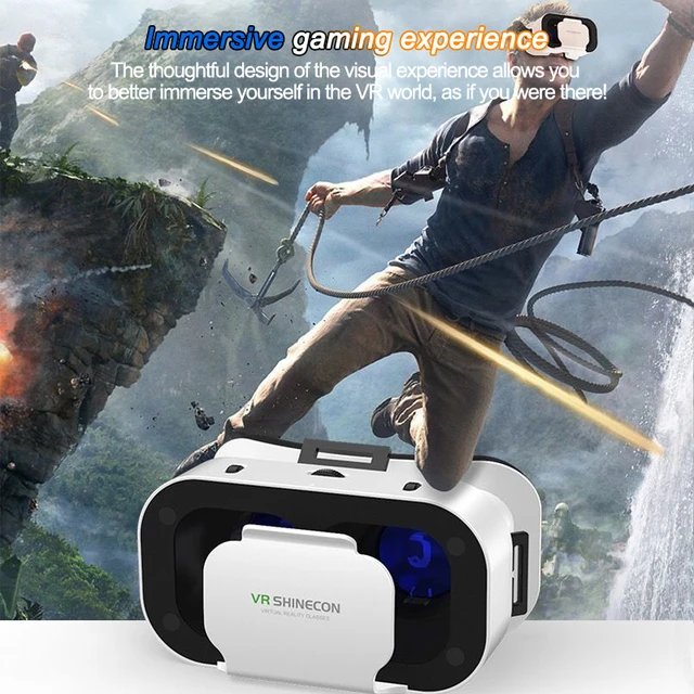 Gafas VR universales de realidad Virtual para juegos de móviles, lentes de realidad  Virtual 360 HD Compatible con teléfonos inteligentes de 4,7-6,53 pulgadas -  AliExpress