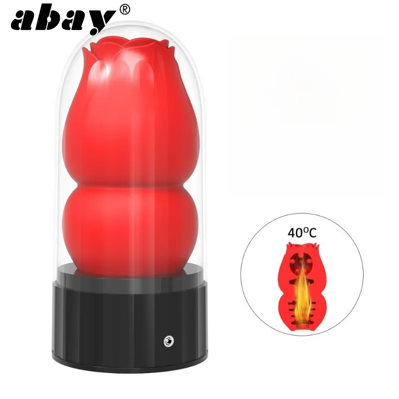 Heated Sucking Masturbator Sex Toys, Portable Pocket Pussy Stroker, Vaginal Adult Male Toys with 3D Realistic Textures