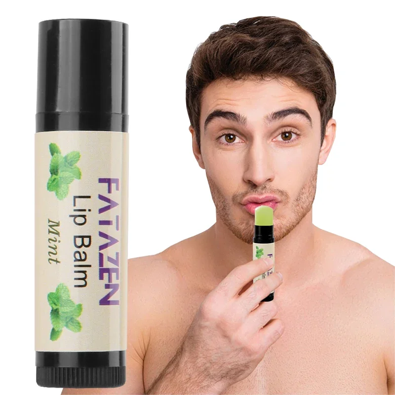 Organic Honey Lip Balm Mint Flavor Eco Friendly Chapstick Shea Butter ...