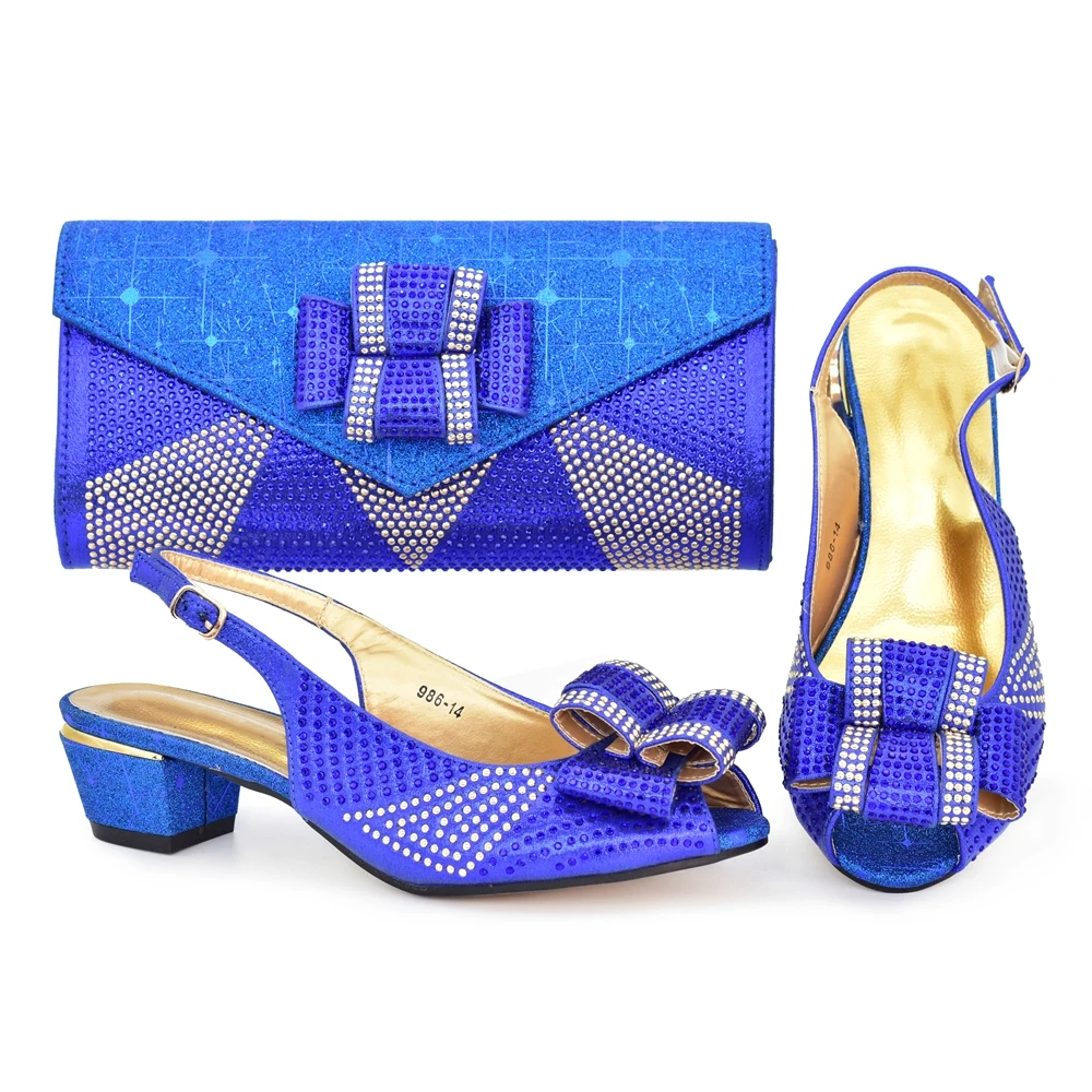 Purse Royal Blue Heels Amazon COLOR Royal Blue Leather Uppers