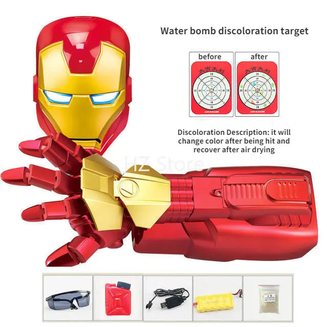 Feel the Blast: Iron Man Water Bottle: Yoli's J.V. with KOR Water