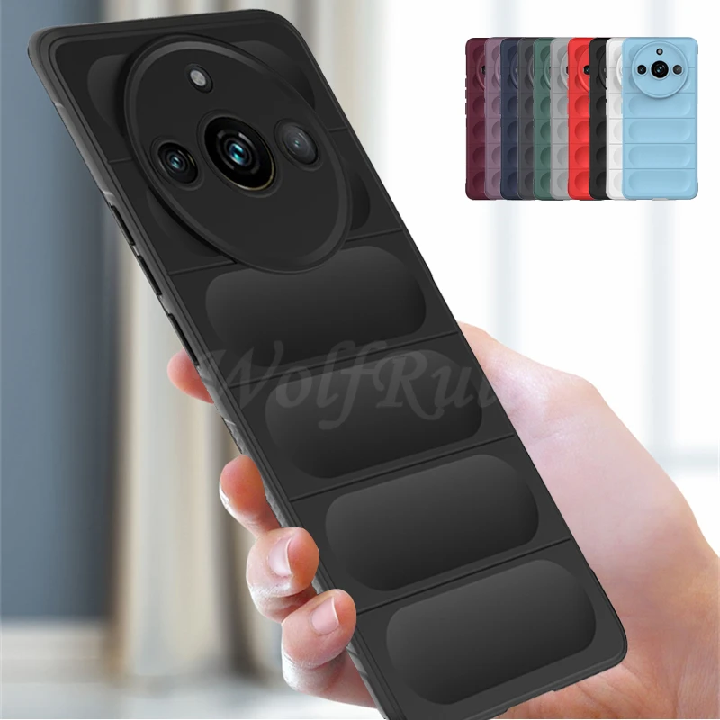 

For Cover OPPO Realme 11 Pro Case For Realme 11 Pro Capa New Shockproof Back Bumper Soft TPU For Fundas Realme 11 Pro + 5G Cover