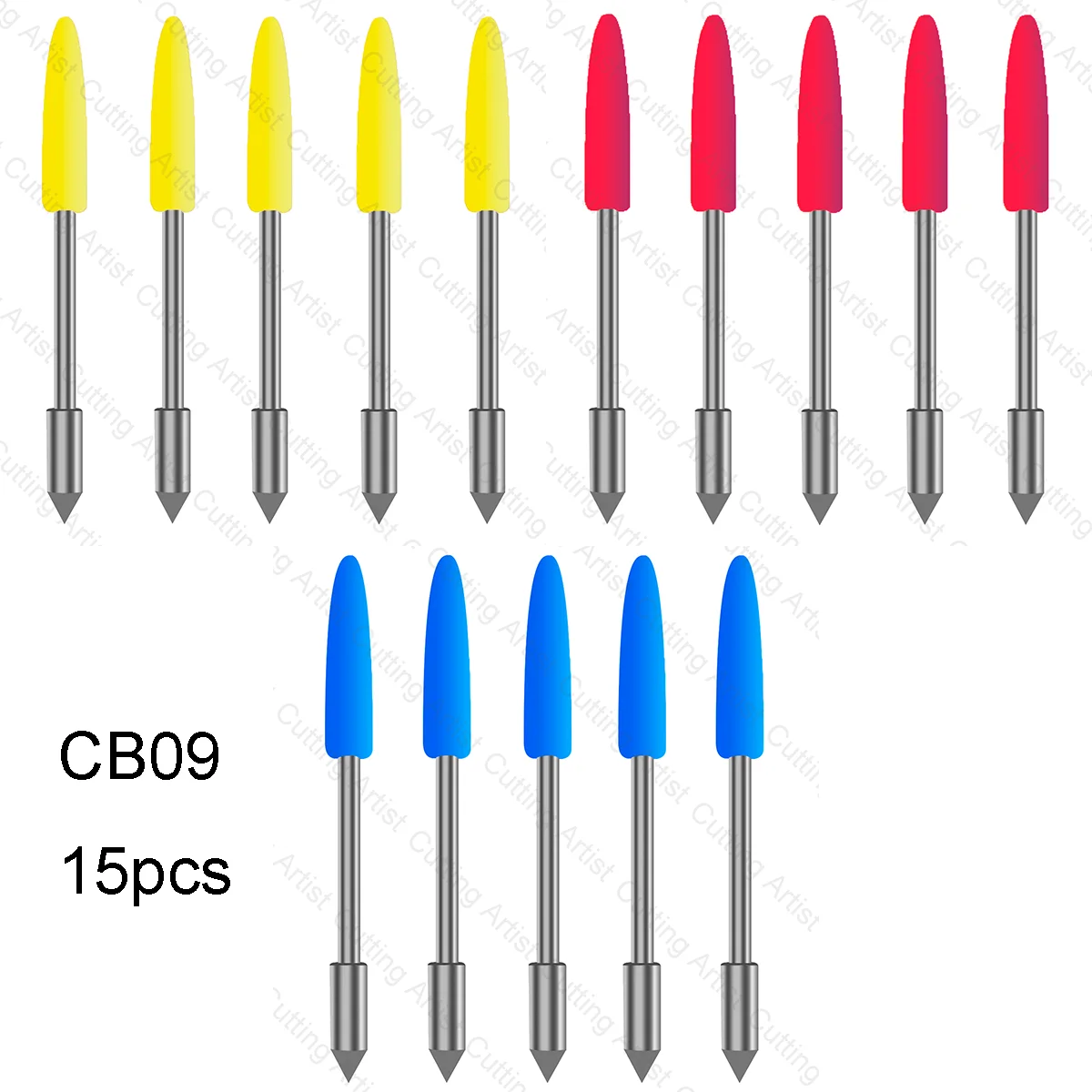 15 Pz 30/45/60 Gradi Cb15 Cb15U Lama Per Silhouette Cameo 3 2 1 Ritratto 2 1 Curio Con Molle