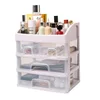 Multi-layer Cosmetic Storage Box Large Capacity Transparent Drawer Jewelry Makeup Organizer Nail Polish Container Desktop 5