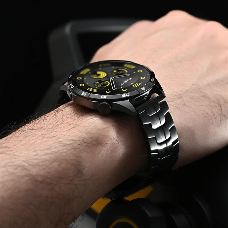 Premium Stainless Steel Metal Watchband - Adjustable 20mm/22mm