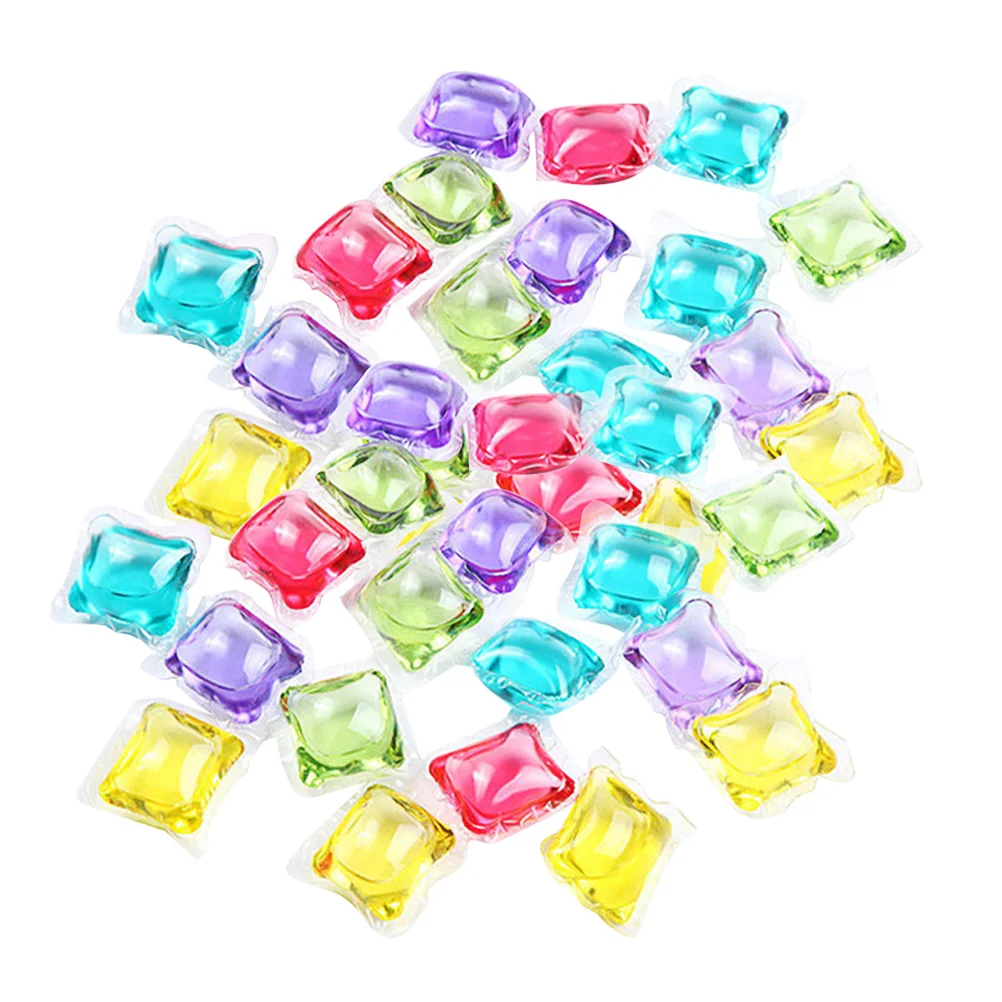 

100 Pcs Fragrance Beads Clothes Cleaning Laundry Stain Removers Freshener Wash Scent Detergent Concentrate Ball Lovely condom