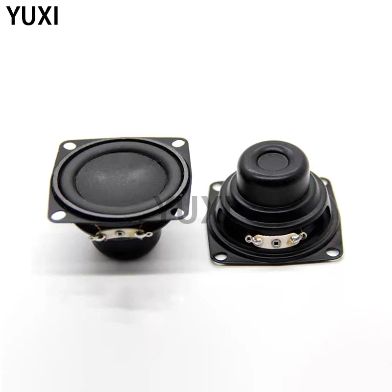 YUXI 1PCS 53mm 2 Inch Internal Magnetic Speaker For 4 Ohms 10W  Small Speaker With Fixing Hole Bass Multimedia Speaker 10W 2