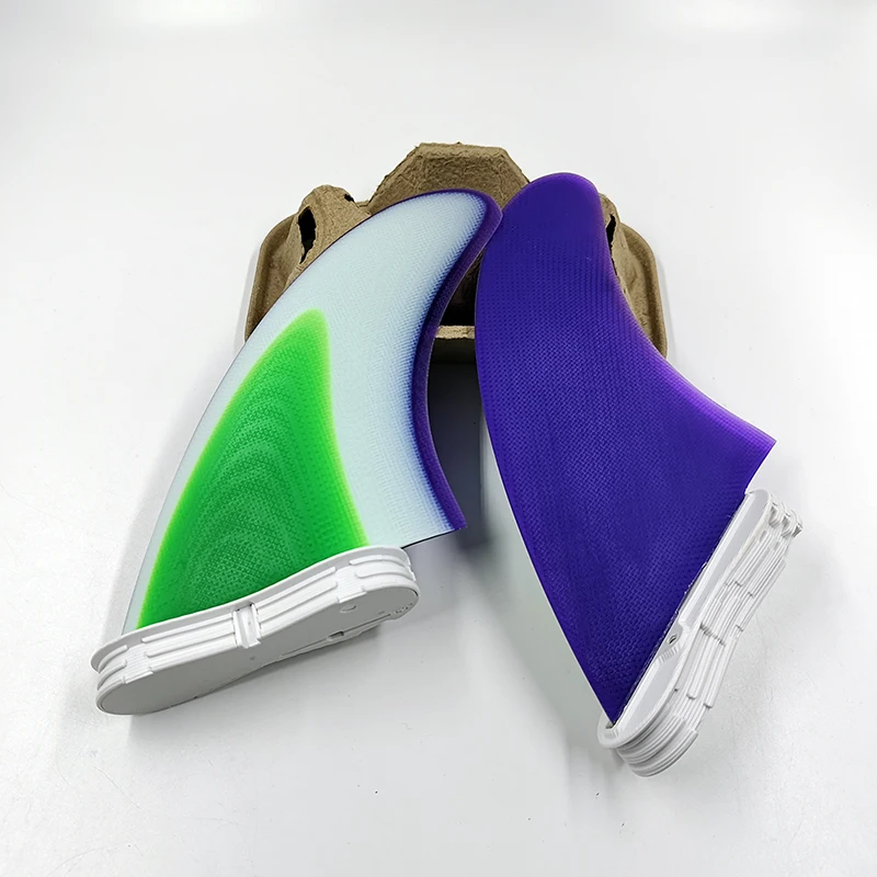 UPSURF FCS 2 Keel Twin Fins Surfing MR Twin Fins Set For Shortboard,Fish,Funboard Stabilizer Surfboard Surf Keels