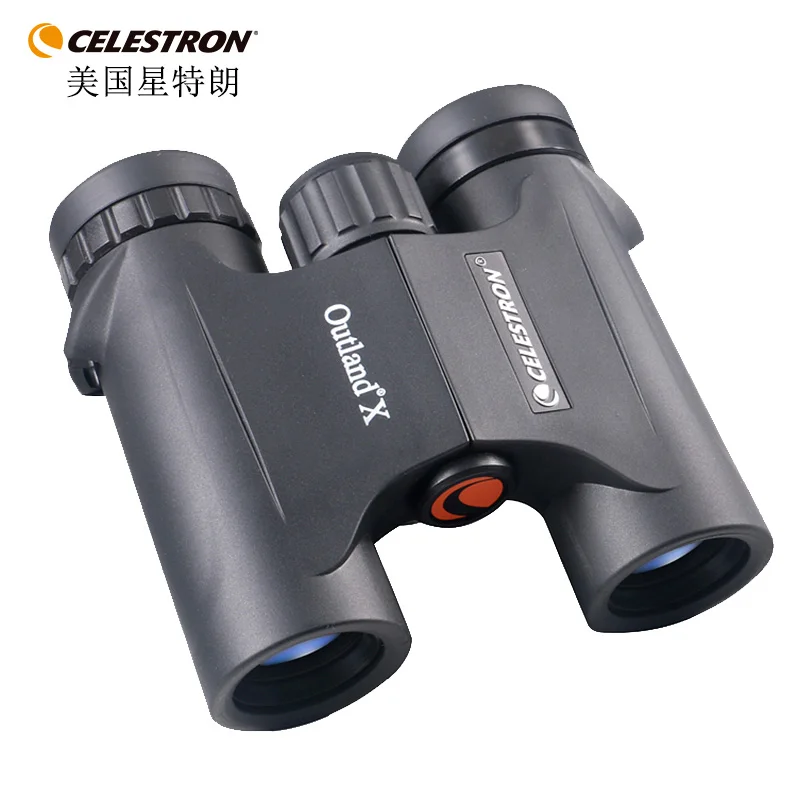 Celestron Outland10x25 Binoculars Multi-Coated BAK4 Optics High-definition High-Power Lightweight and Portable Telescope