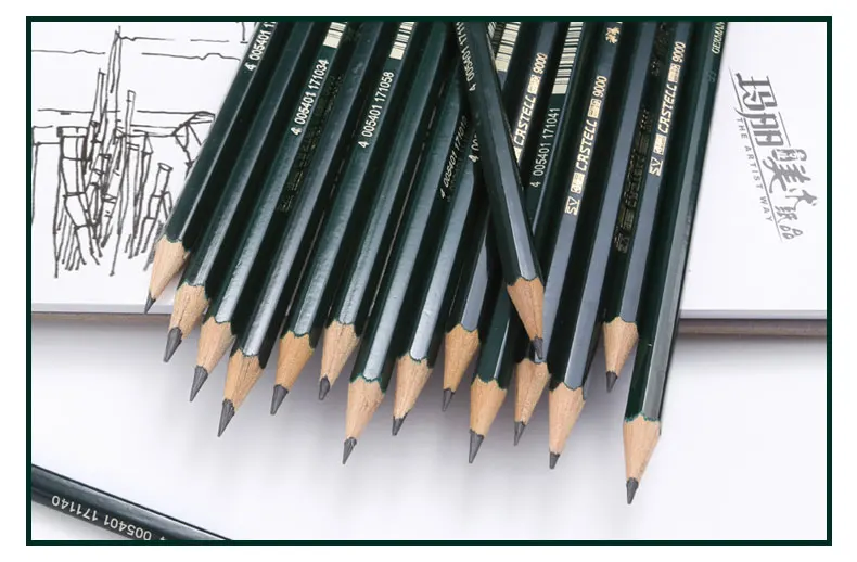 3 Pieces Mitsubishi 9800 Drawing Pencils Matured Micro Graphite Lead  Professional Drawing Sketching Pencils For Artist Student - Wooden Lead  Pencils - AliExpress