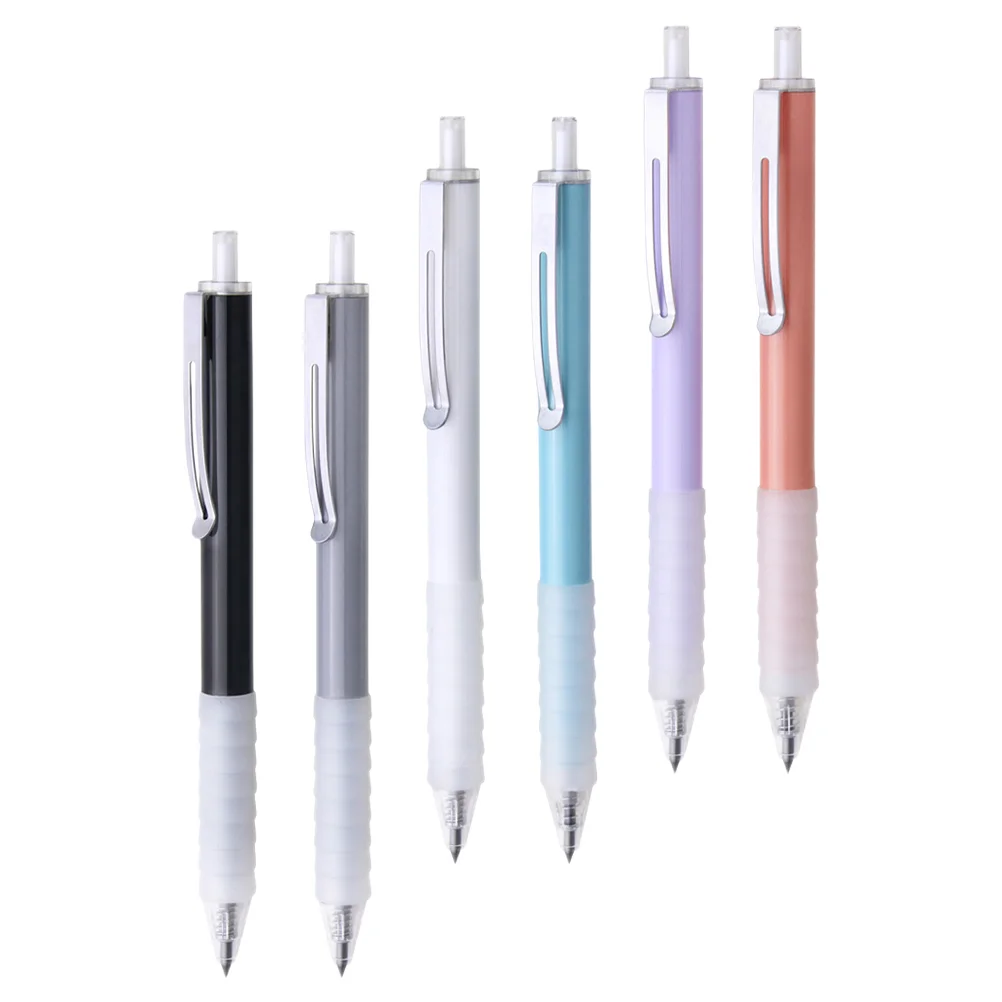 

6Pcs Everlasting Pencils Comfortable Grip Pencils Convenient Everlasting Pencils Inkless Forever Pencils