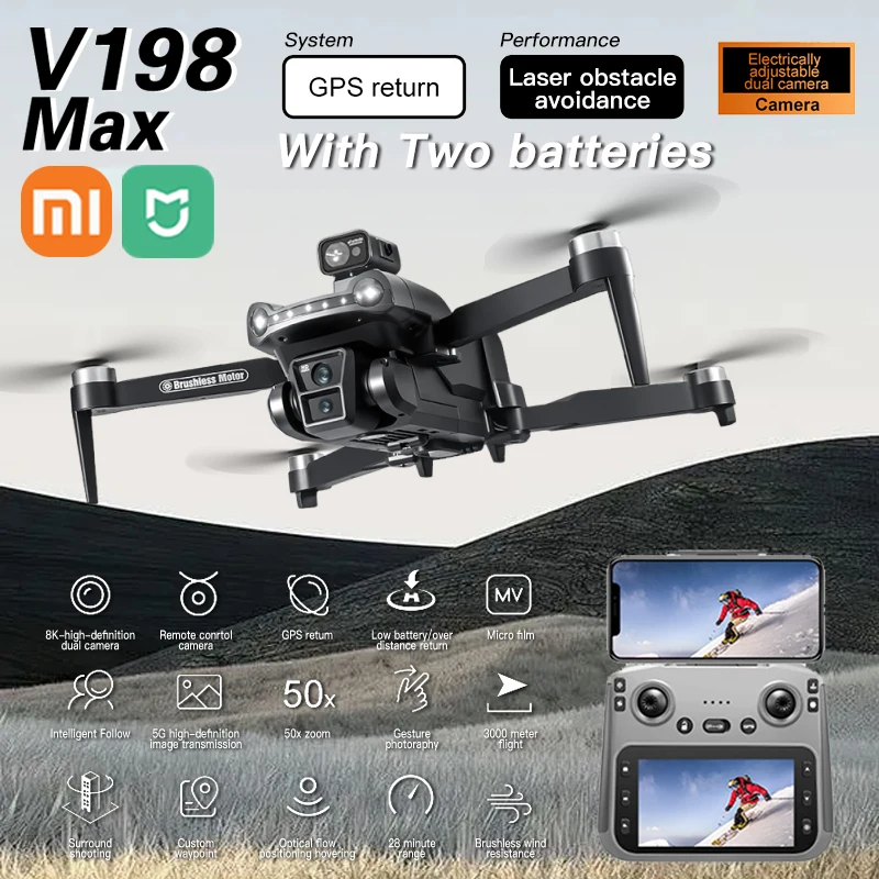Xiaomi V198Max 8K Dual-Camera Drone 1