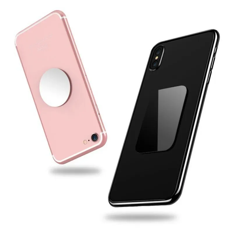 5pcs 30mm 35mm 40mm 50mm 60mm Magnetic Metal Plate For Car Phone Holder Iron Sheet Disk Sticker For iPhone 12 11 X 7 8 Xiaomi — view 2