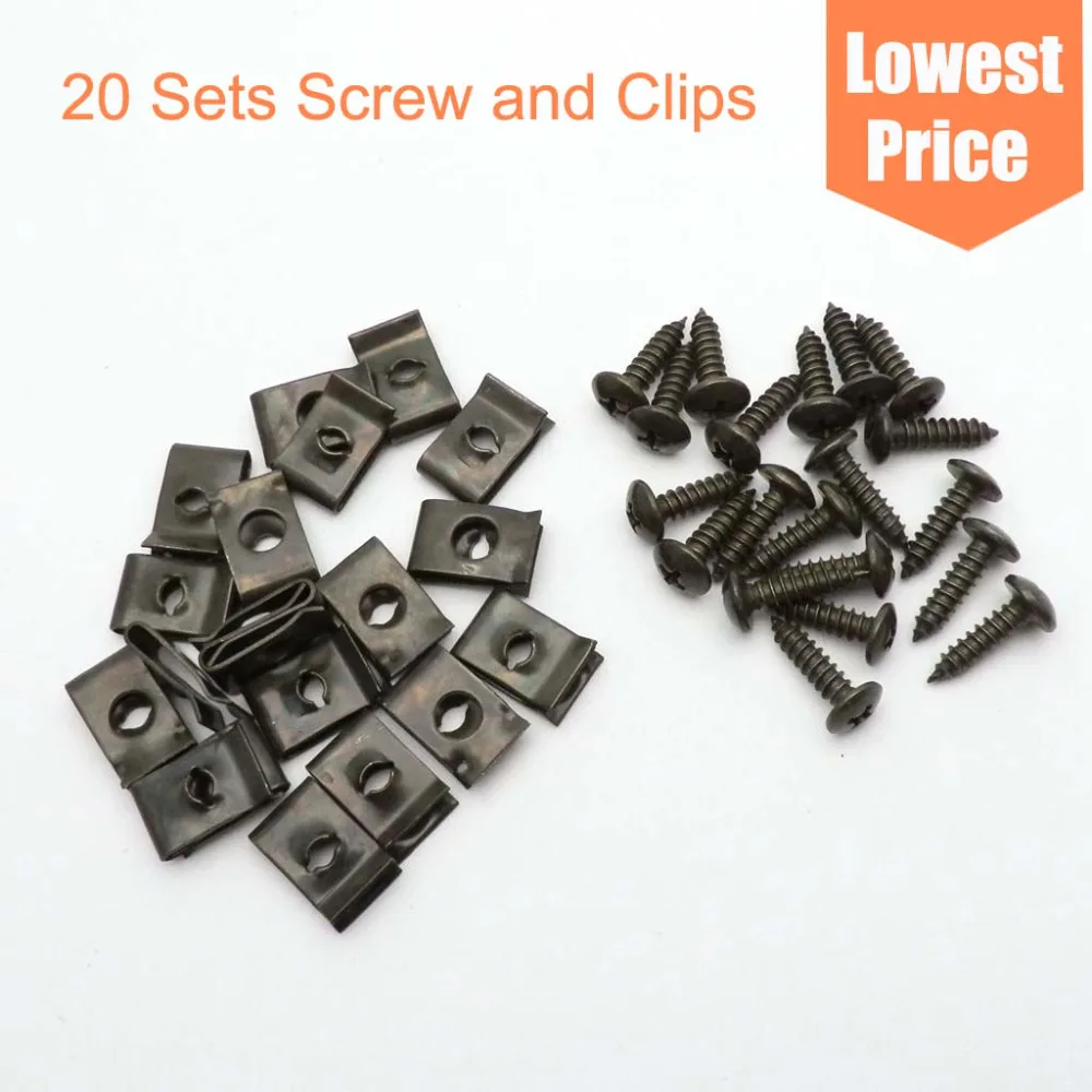 Рисунок 2 - 20 комплектов металлические фиксаторы для мотоцикла