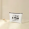 Anime Jujutsu Canvas Cosmetic Bag Organizer Office Supplies Storage Pencil Case Zipper Pouch Wallet Makeup Bags Comic Con Gifts 4