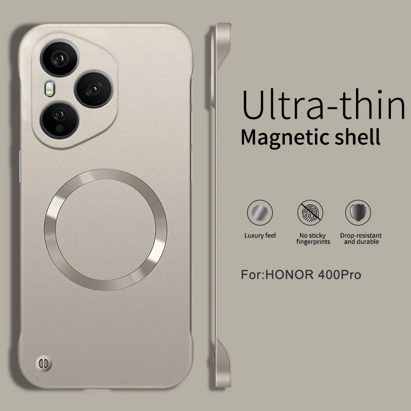 Sleek Magnetic Frosted Ultrathin Shockproof Phone Case