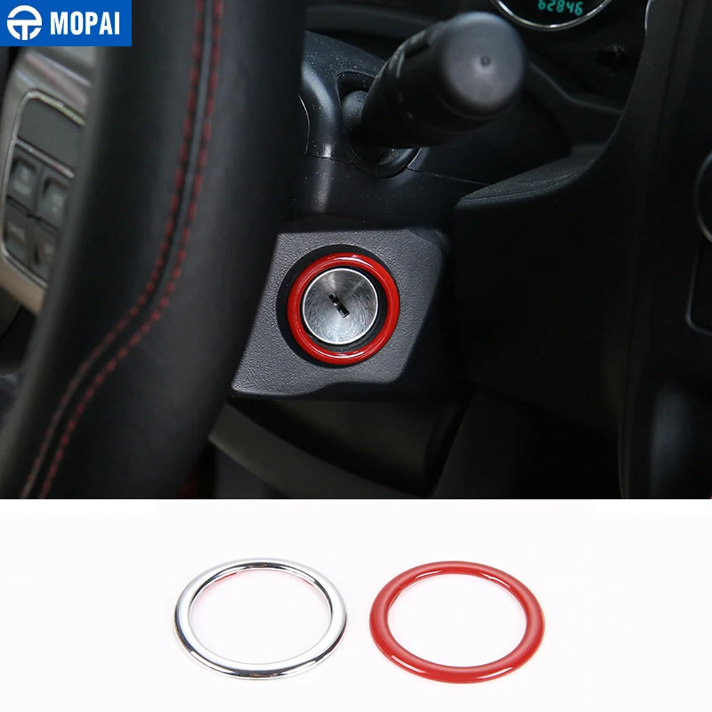 Car Interior Ignition switch Key Ring Decoration Cover for Jeep
