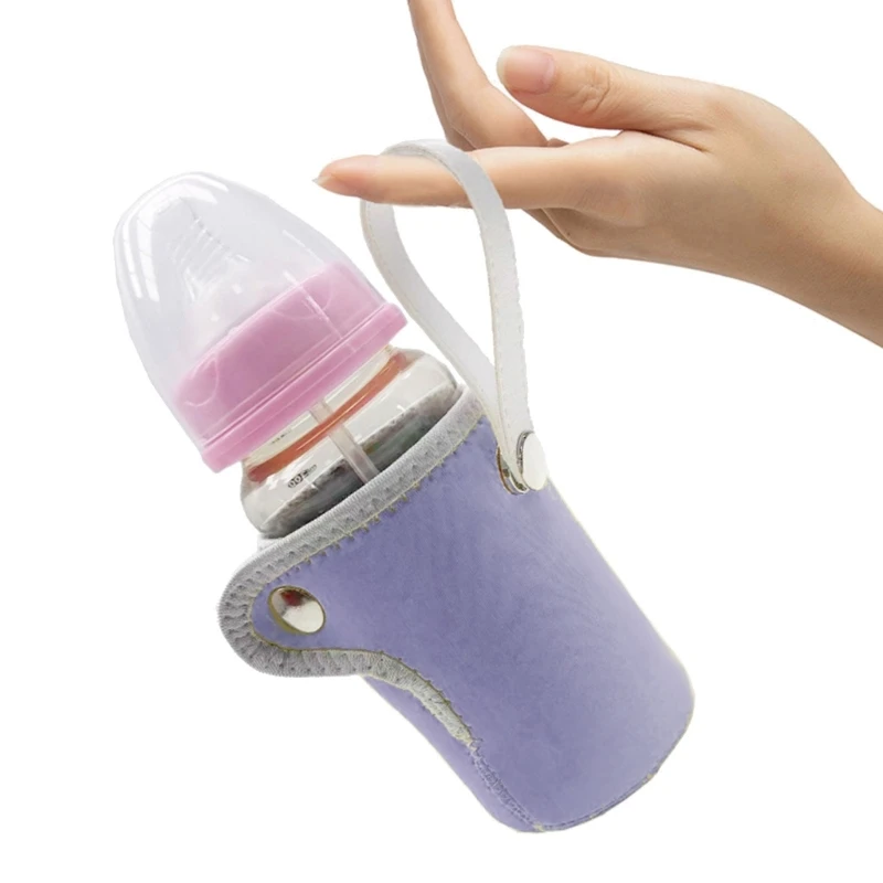 77HD Milk Water Warmer Bags Milk Warmer Travel Milk Heat Keeper Baby Nursing Bottle Heater for Most Milk Bottle Baby Supplies