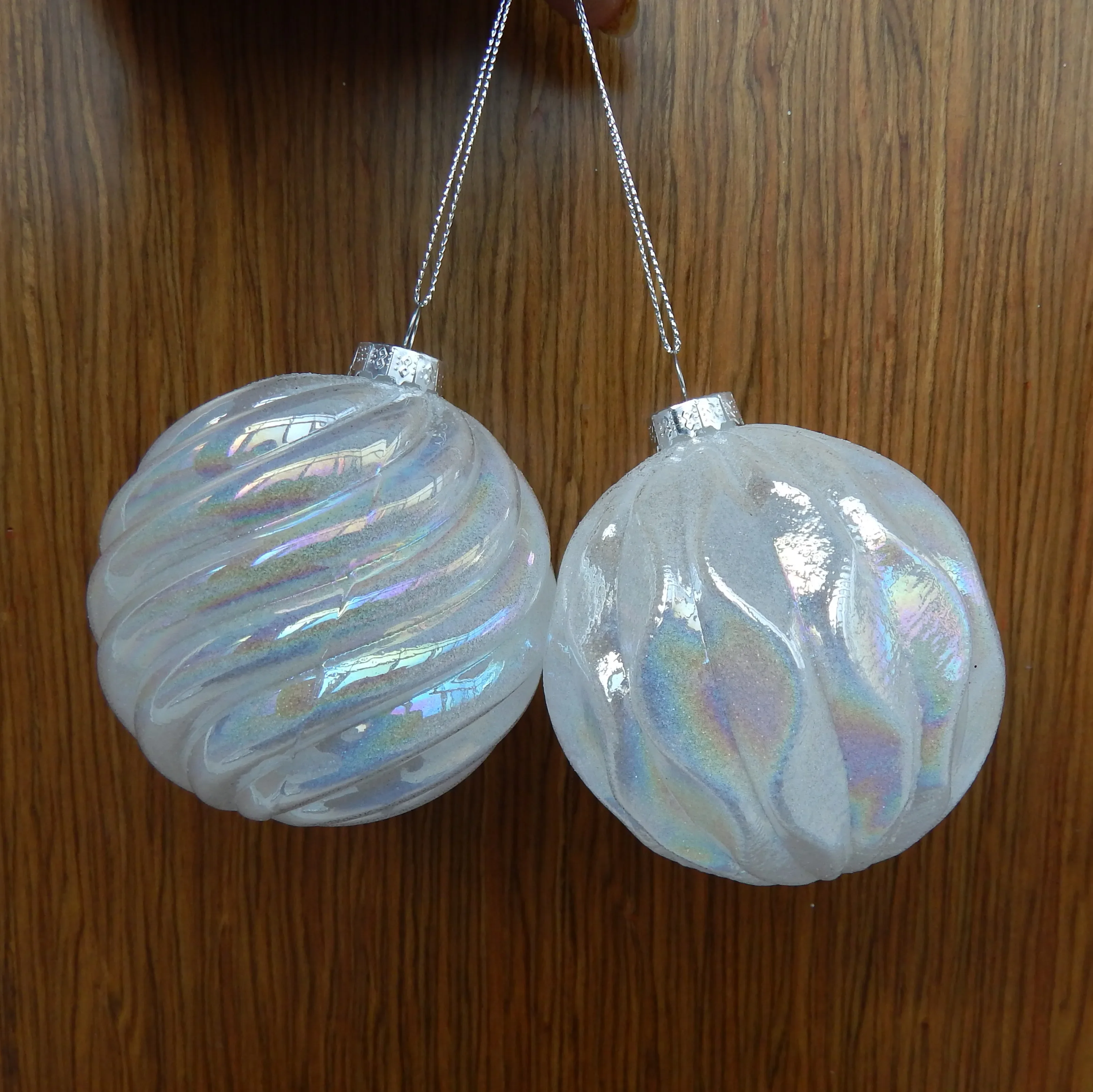 

Украшение для рождественской елки, стеклянный шар 8 см, украшение в подарок