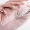 Fashion Modern Style Pink White Throw Pillows 45*45cm Velvet Stitching 3D Chrysanthemum Cushion Waist Pillow Blue Cushion Case 5