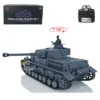 Boys Toys 2.4G HENG LONG 1/16 Scale 7.0 Plastic German Panzer IV F2 RTR RC Tank Ready to Run Panzer Model 3859 TH17395-SMT2 3