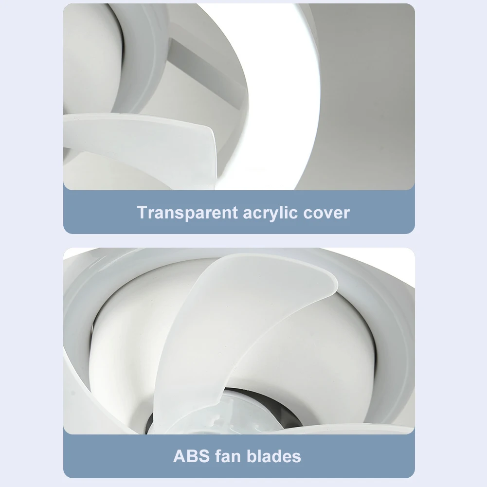 Description Picture 6 of itemCeiling Fan with Light and Remote Silent Ceiling Fan for Kitchen Bedroom Basement Dining Living Room