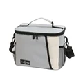 Gray lunch bag