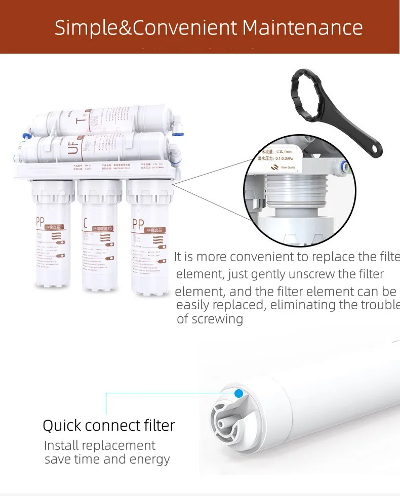 Level 5 Water Purifier Filter Water Faucet For Home Drinking Tap Filters Kitchen Direct Drinking Filtration Aquaphor Filter water filters