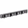 1 Piece Home Decoration Hard-Fitting Bathroom Storage Rack Mop Clip Rack Artifact Mop Wall Clip Broom Mop Hook Home Accessories 5