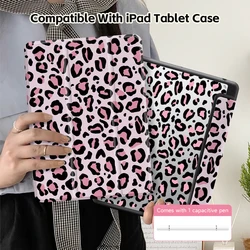 Enhanced iPad Case with Sleep Wake Function and Pen Slot Design - Double - Sided Printing - iPad Pro12.9 2020 (Style2 Black)