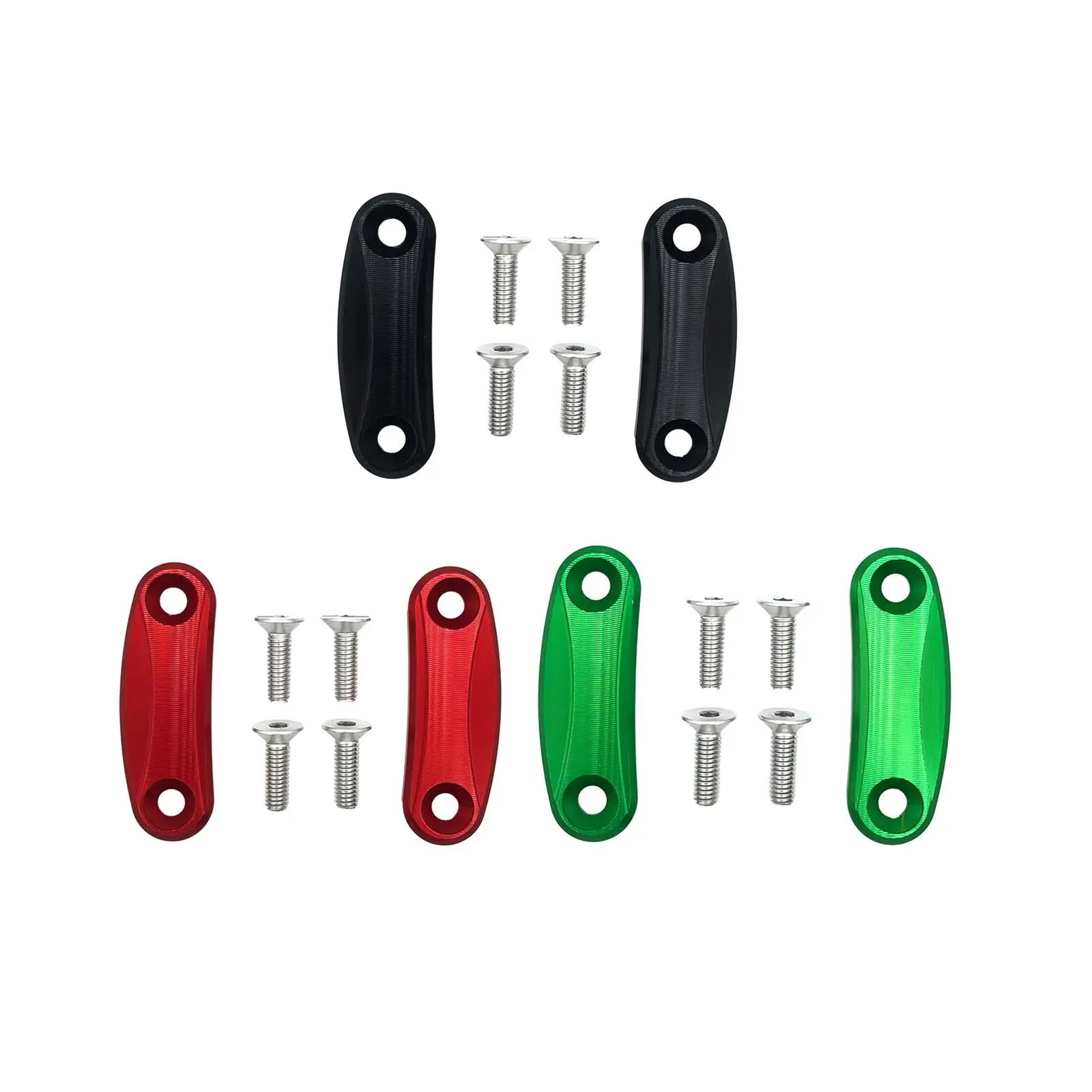 

2 Pieces Aluminum Alloy Mirror Riser for Kawasaki ZX6R 2019-2023