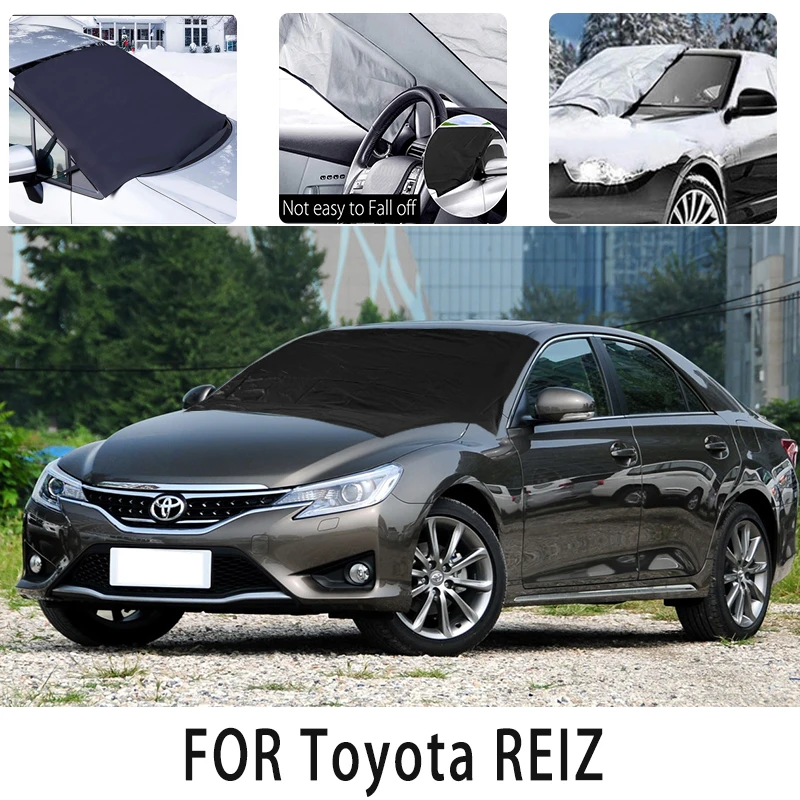 

Car snowcover frontcover for Toyota REIZ snowblocking heat insulation sunshade Antifreeze wind Frost prevention car accessories