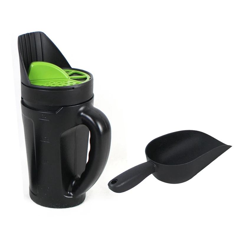 Seed Spreader Hand Held, Hand Spreader Lawn And Garden For Grass Seed Salt Ice Melt Earth Food, Seed Shaker Adjustable